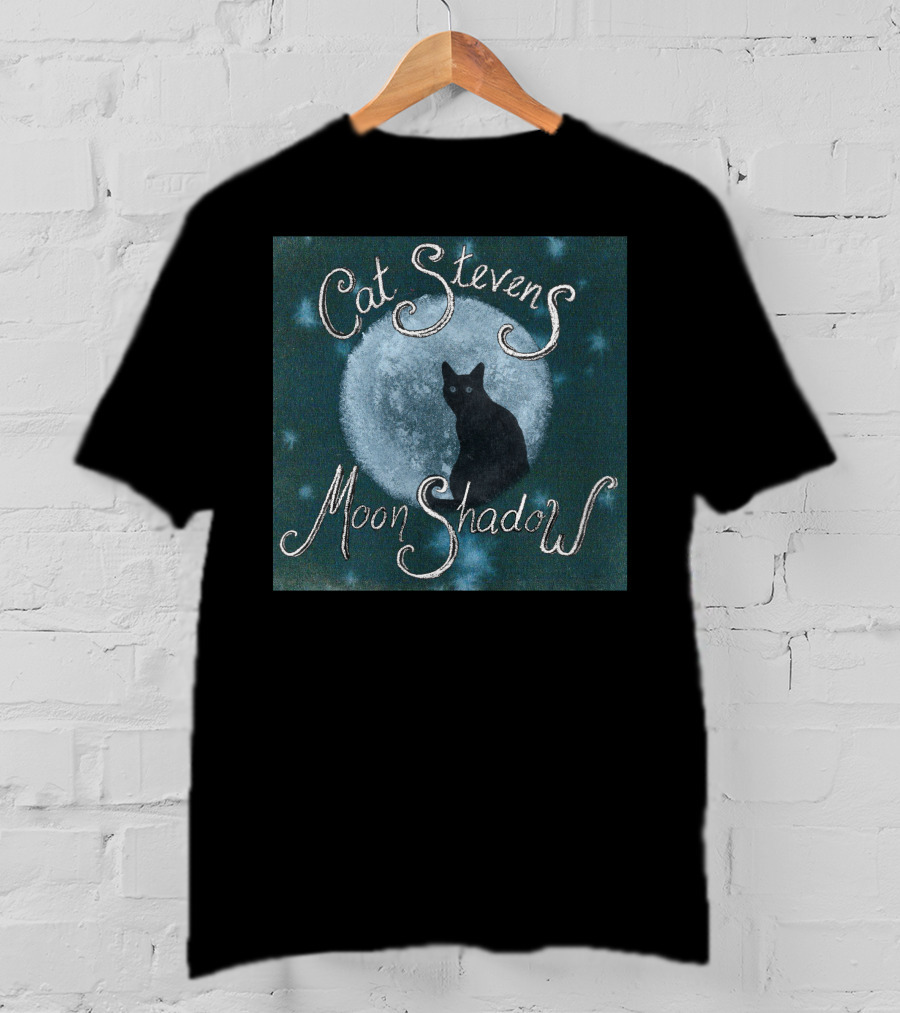Cat Stevens Moon Shadow Summer Night Cat T-Shirt