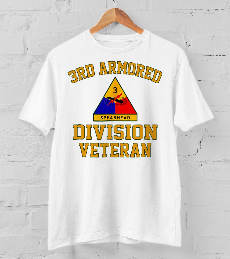 3rd Armored Division Spearhead Veteran T-Shirt