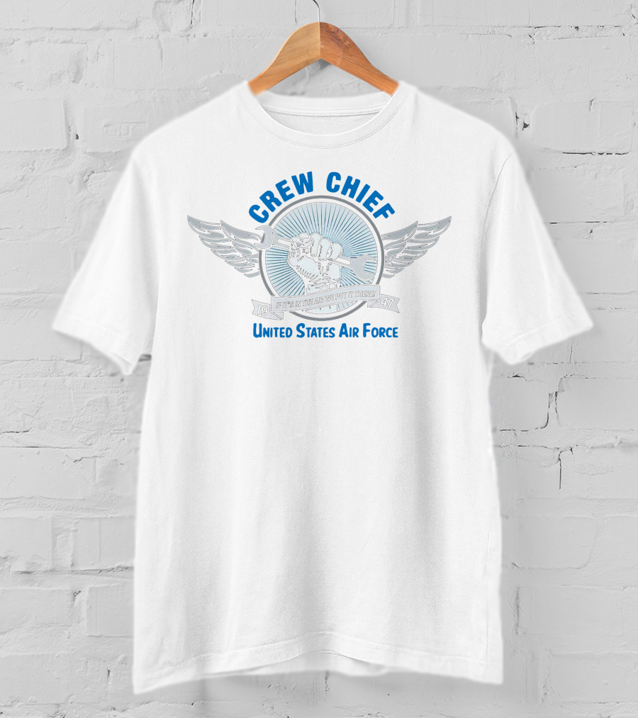 Crew Chief United States Air Force Established 1947 T-Shirt