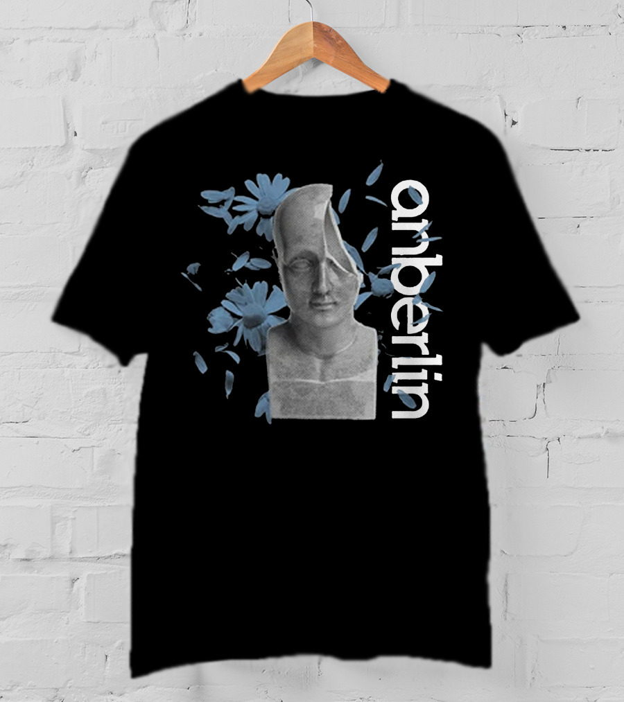 Anberlin Blue Floral Bust T-Shirt