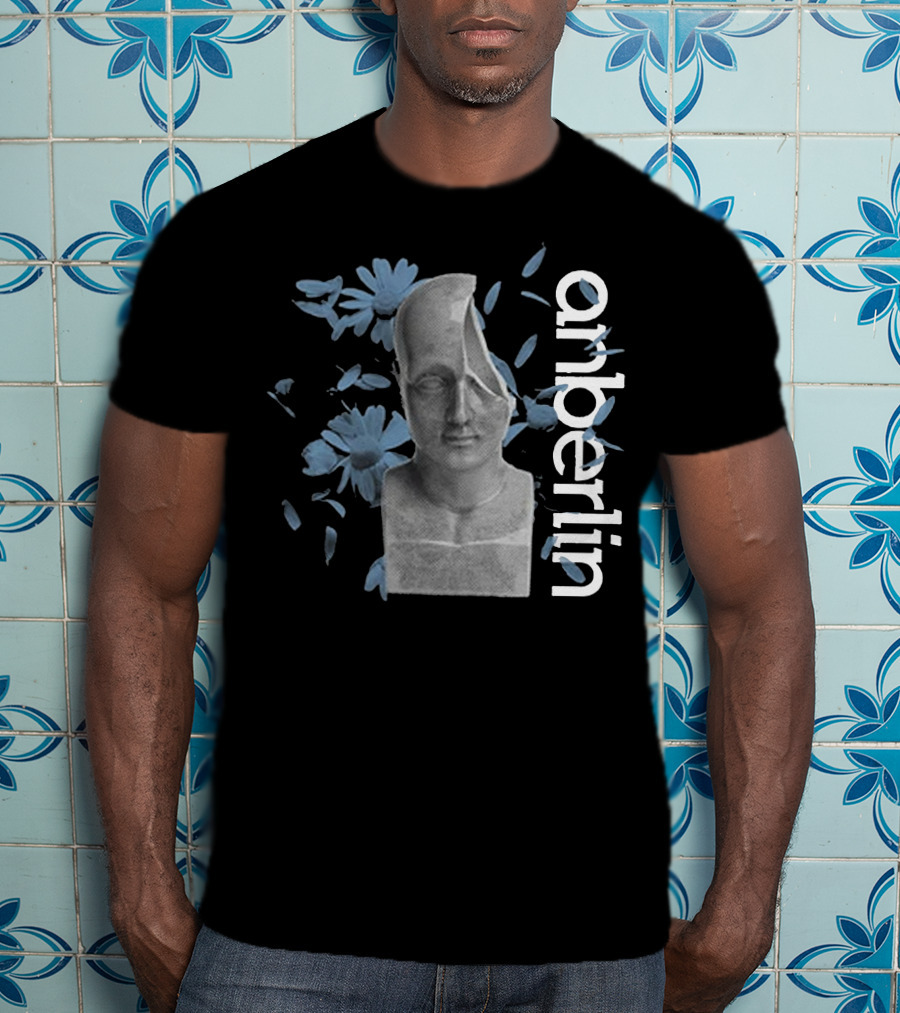 Anberlin Blue Floral Bust T-Shirt