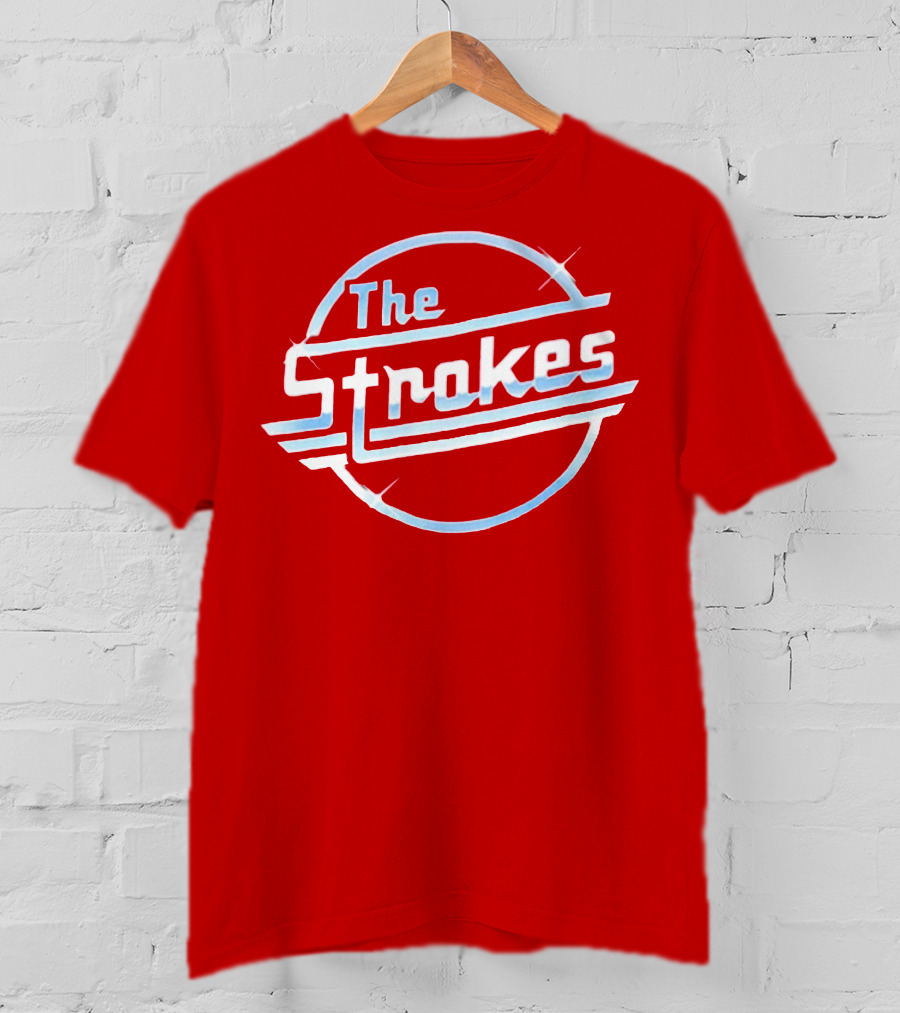 The Strokes Retro Logo Merch T-Shirt