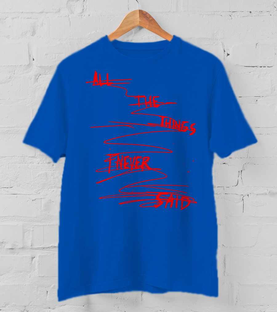 Tate McRae All The Things I Never Said Merch T-Shirt