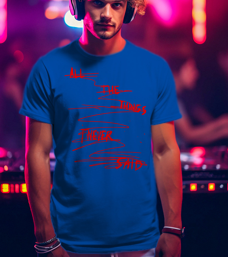 Tate McRae All The Things I Never Said Merch T-Shirt