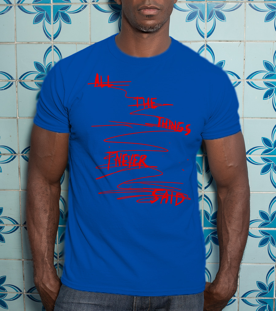 Tate McRae All The Things I Never Said Merch T-Shirt