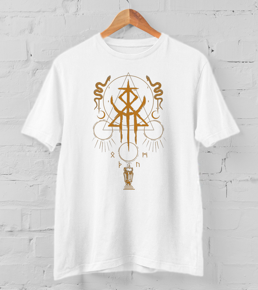 Lorna Shore Symbolic Snakes Mystical Geometry T-Shirt