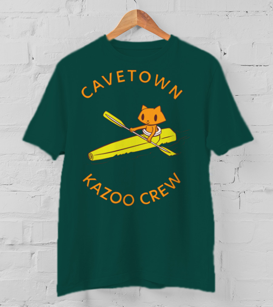 Cavetown Kazoo Crew Cat In Canoe T-Shirt