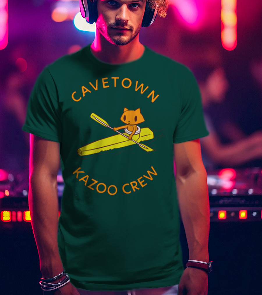 Cavetown Kazoo Crew Cat In Canoe T-Shirt