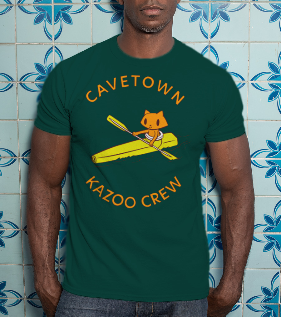Cavetown Kazoo Crew Cat In Canoe T-Shirt