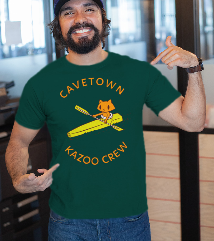 Cavetown Kazoo Crew Cat In Canoe T-Shirt