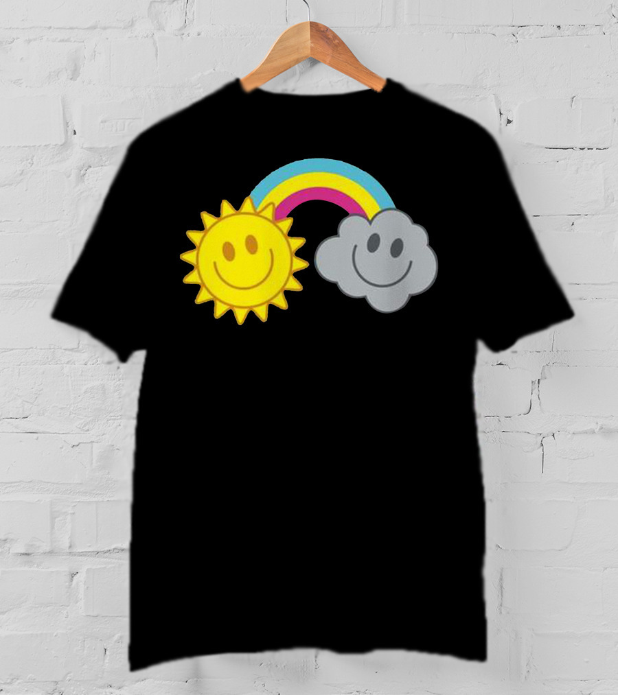 Mcfly Smiling Sun Cloud Rainbow T-Shirt