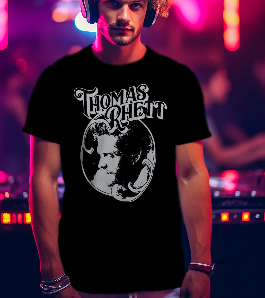 Thomas Rhett Vintage Style Portrait T-Shirt