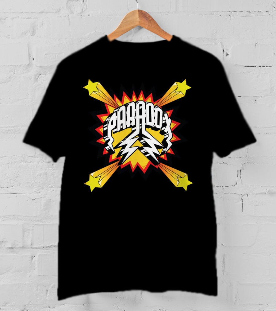 Paradox Starburst Lightning Comic Style Explosion T-Shirt