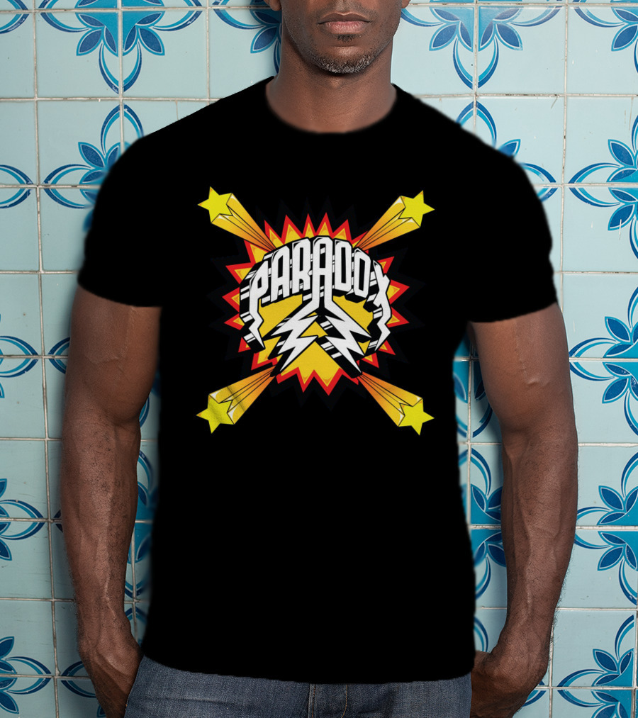 Paradox Starburst Lightning Comic Style Explosion T-Shirt