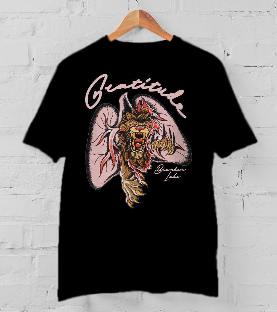 Gratitude Brandon Lake Lion Lungs T-Shirt