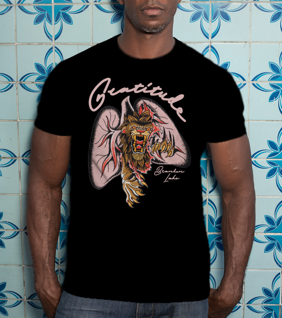 Gratitude Brandon Lake Lion Lungs T-Shirt
