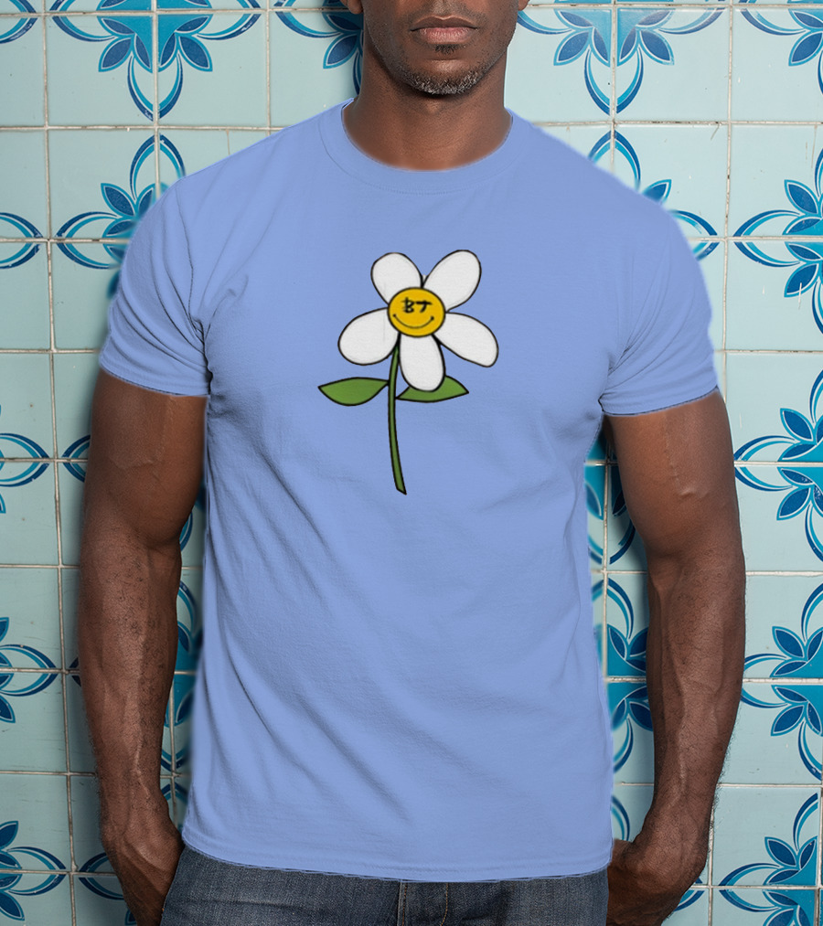 Brennen Taylor Merch Smiling Flower T-Shirt