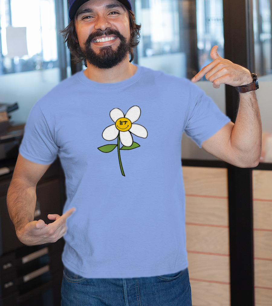 Brennen Taylor Merch Smiling Flower T-Shirt