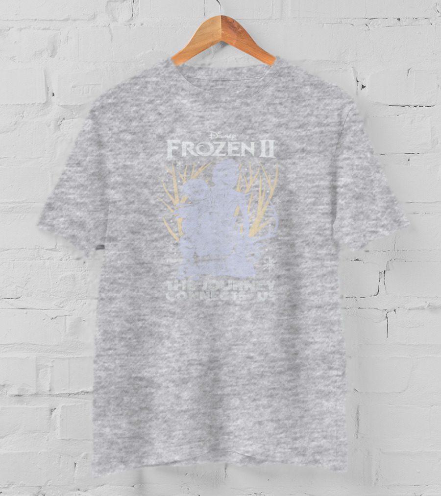 Disney Frozen 2 The Journey Connects Us Group Shot T-Shirt