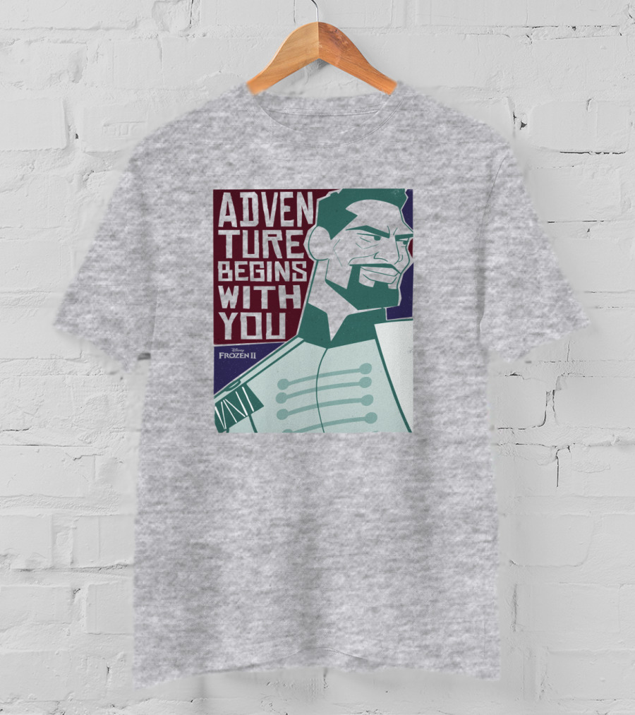 Disney Frozen 2 Adventure Begins With You Matthias T-Shirt