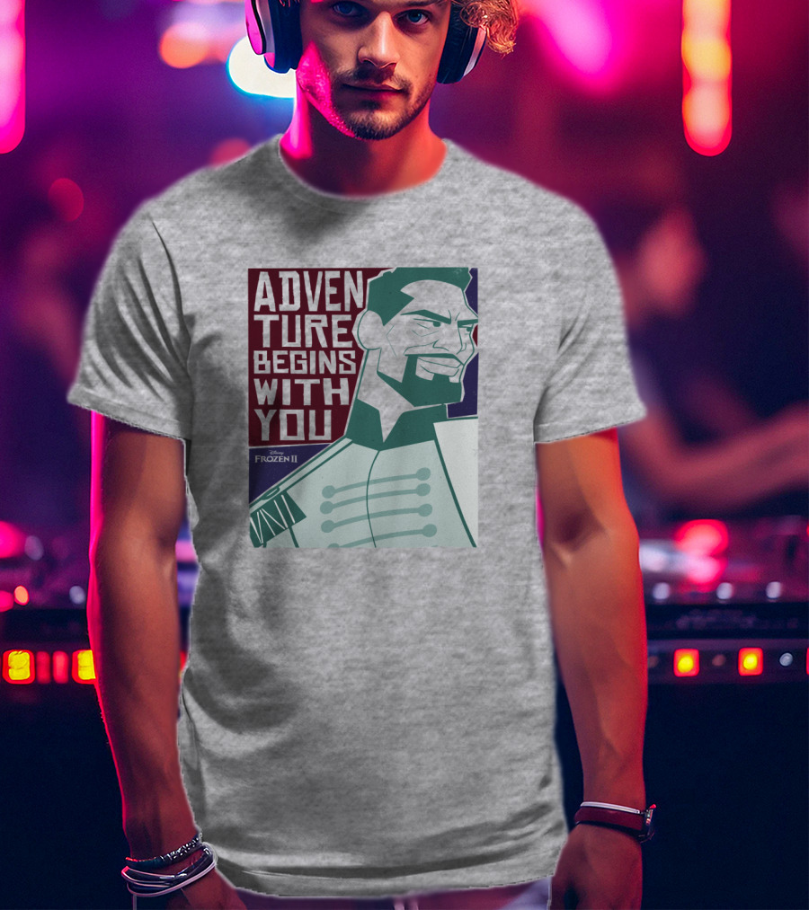Disney Frozen 2 Adventure Begins With You Matthias T-Shirt