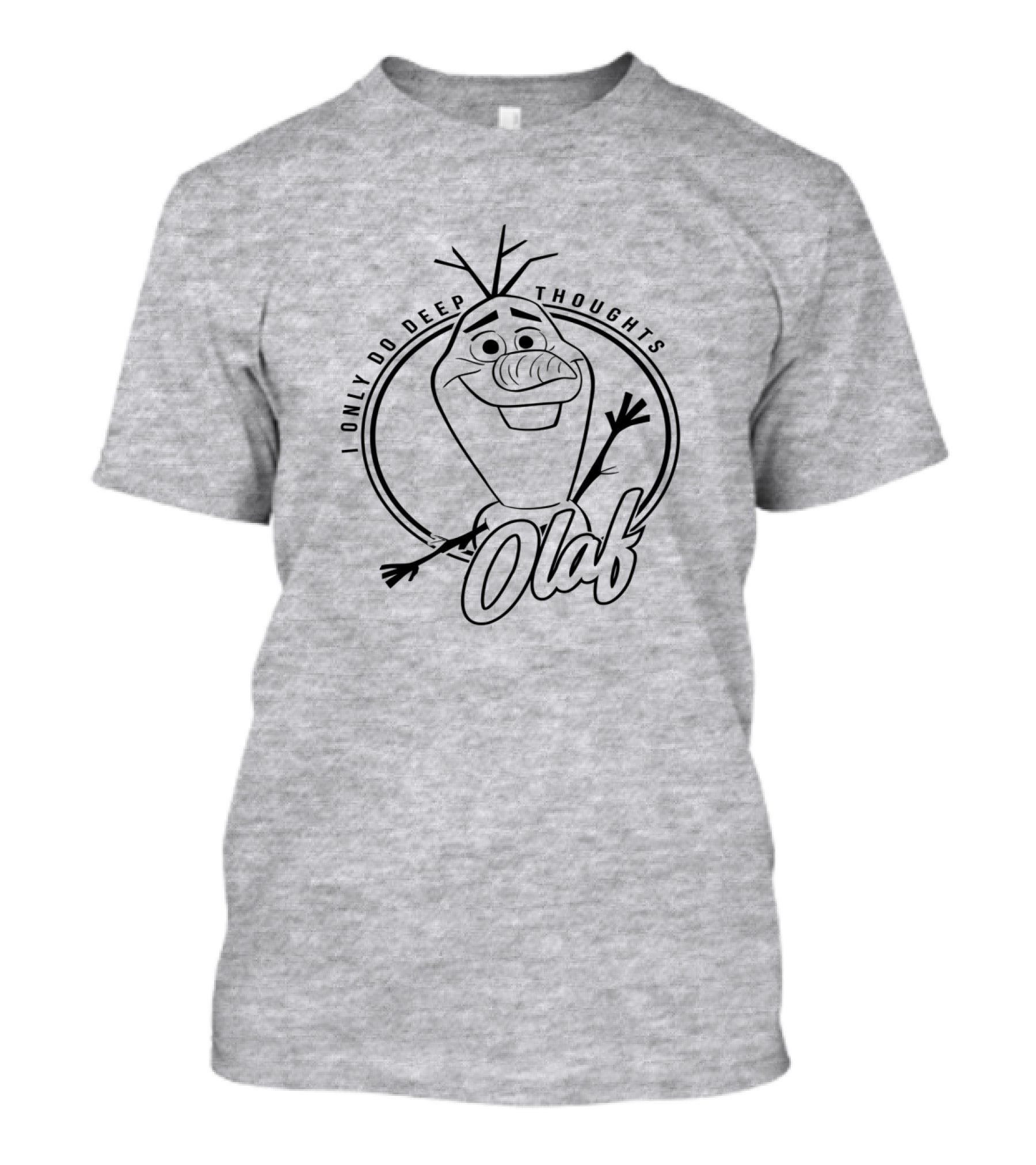 Frozen 2 Olaf I Only Do Deep Thoughts T-Shirt