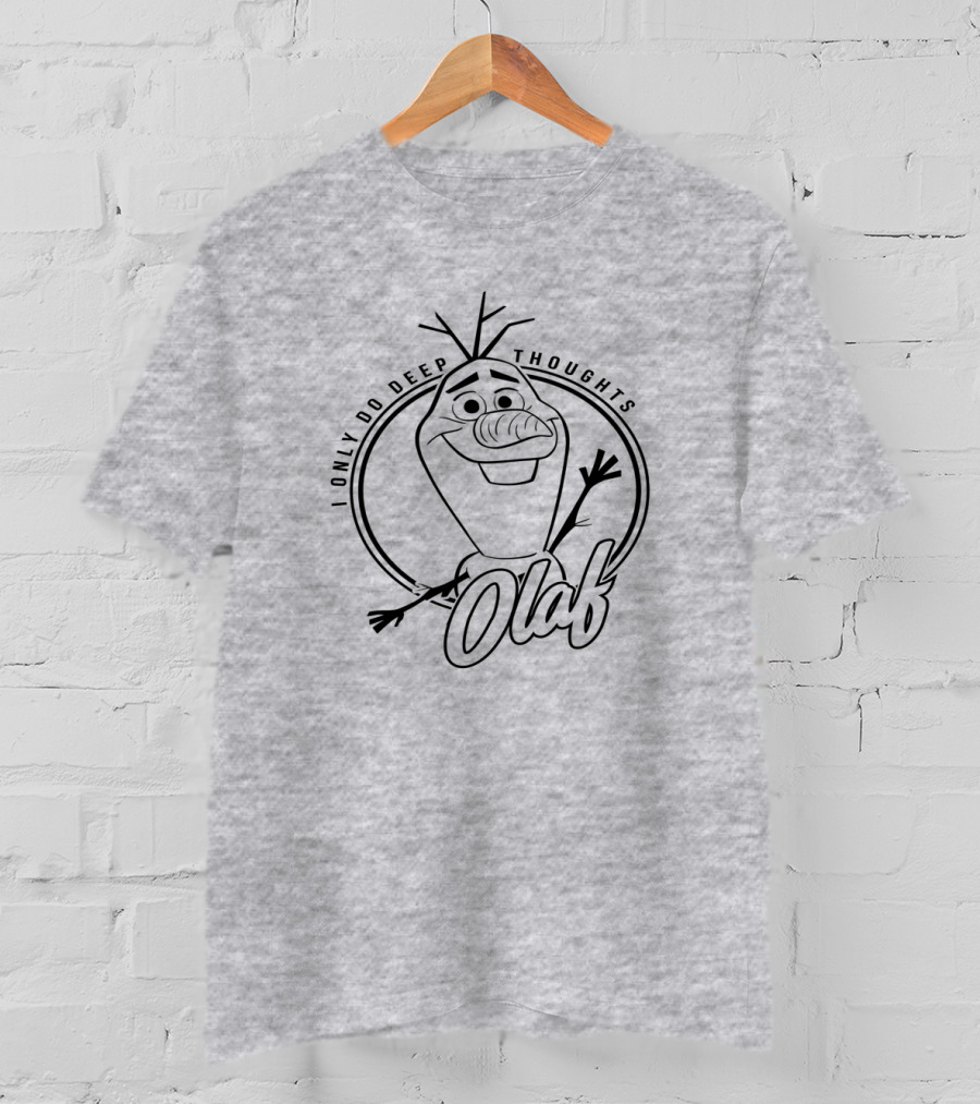 Frozen 2 Olaf I Only Do Deep Thoughts T-Shirt