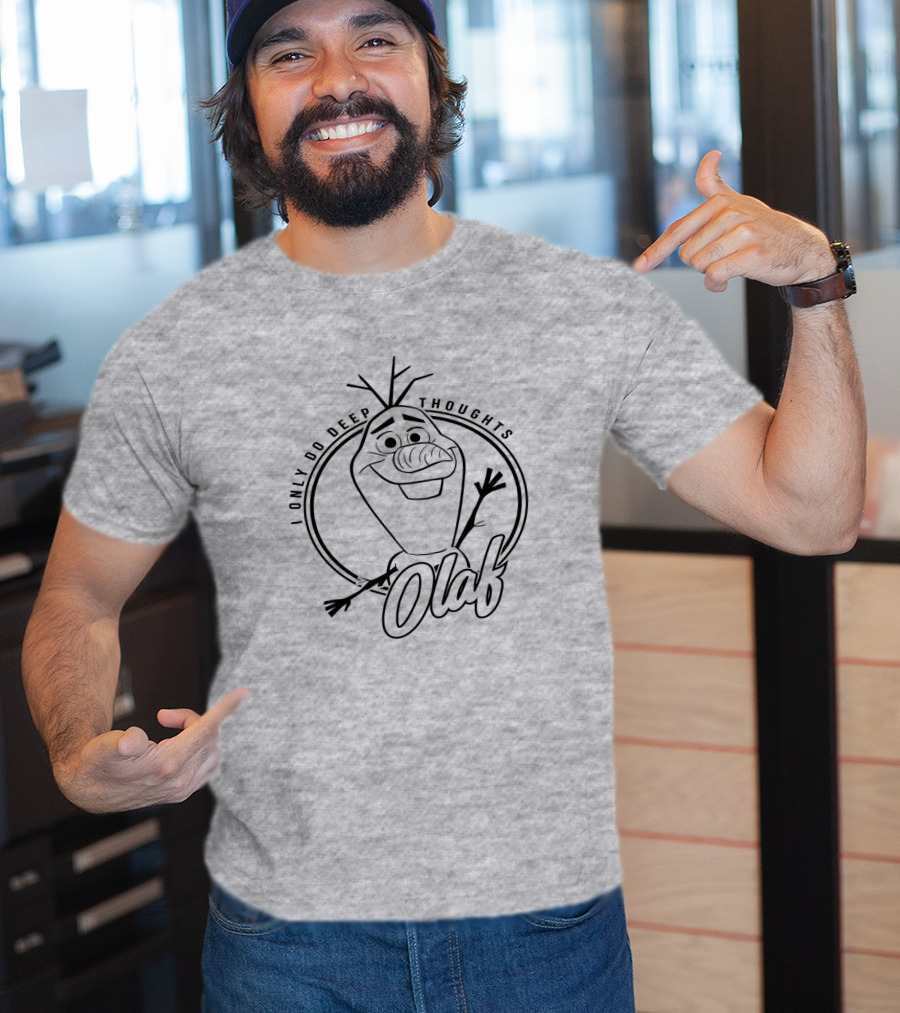 Frozen 2 Olaf I Only Do Deep Thoughts T-Shirt