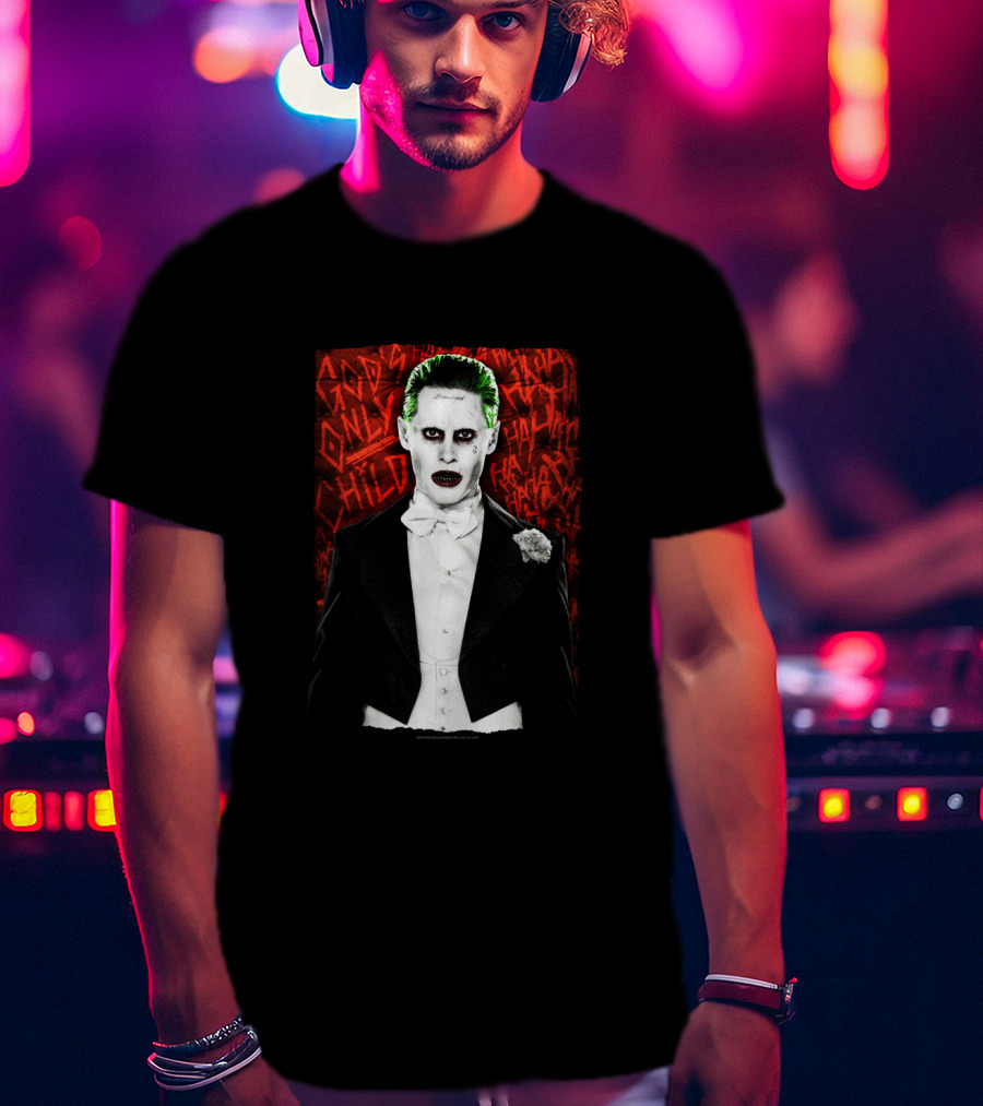 The Joker Suicide Squad God's Only Child Dressed To Kill T-Shirt