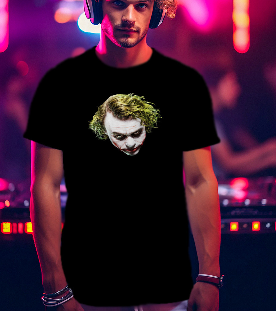 The Dark Knight Joker Face T-Shirt