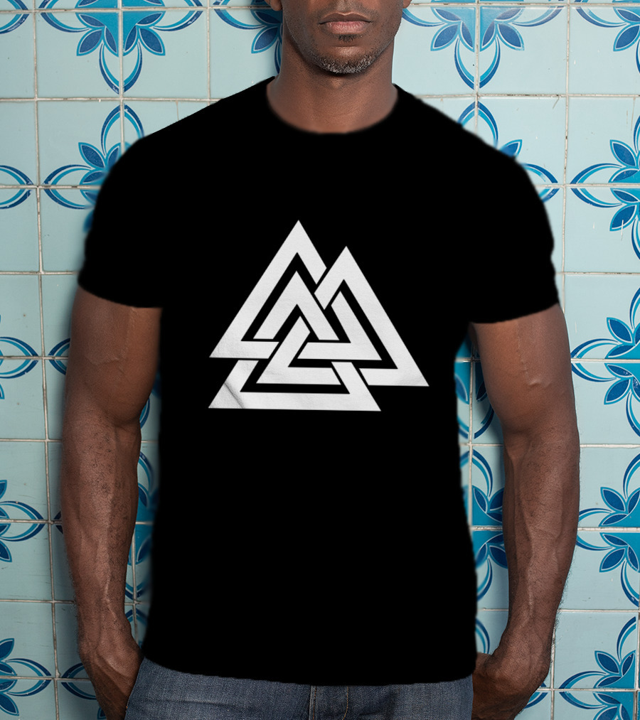 Valknut Symbol Pagan Norse Viking Mythology T-Shirt