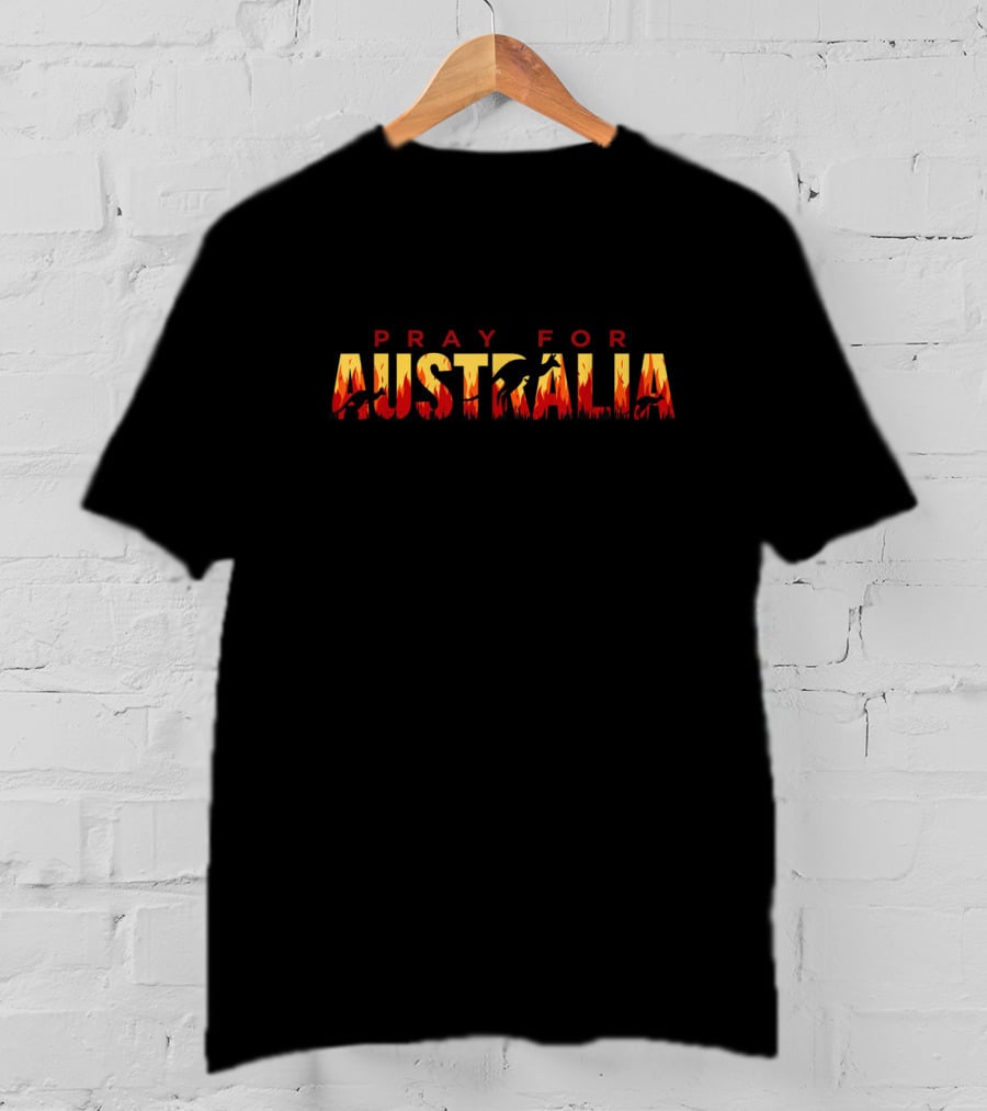 Pray For Australia Bushfires Appeal Urgent Support T-Shirt