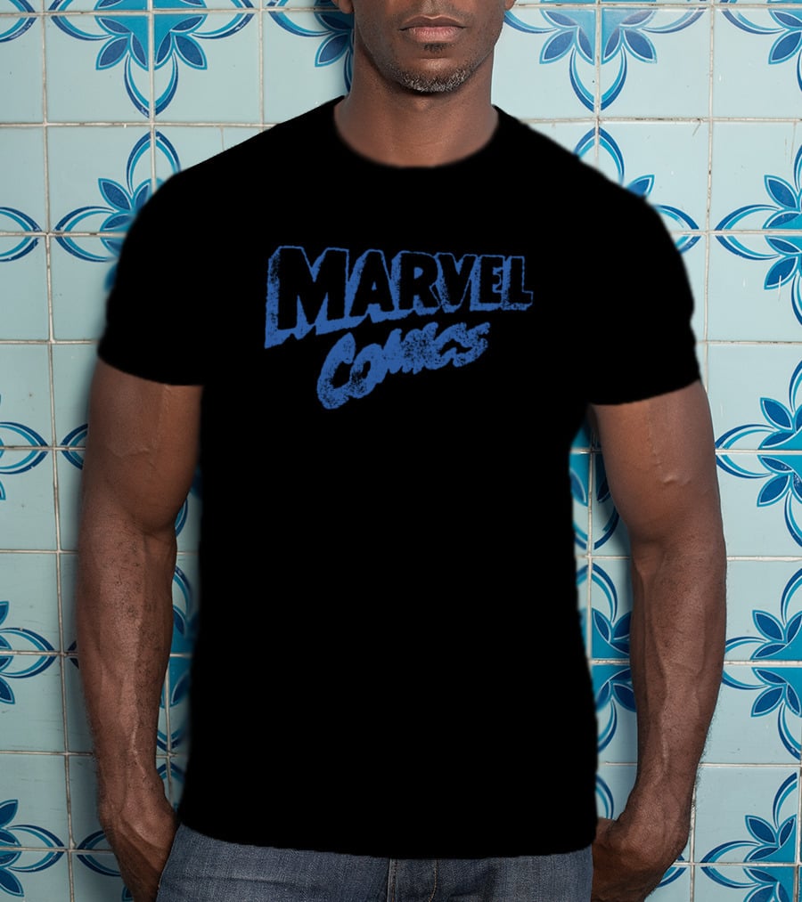 Marvel Comics Blue T-Shirt