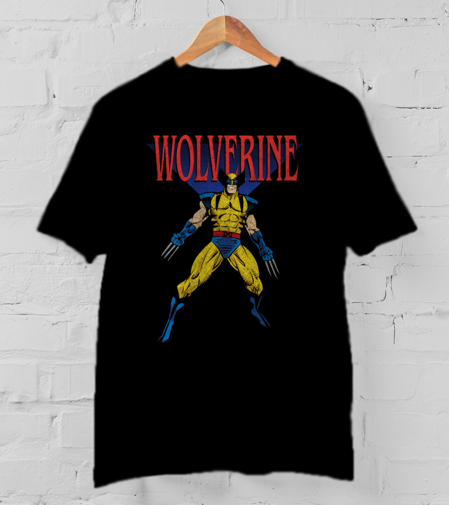 Wolverine Marvel X Men Classic Comic T-Shirt