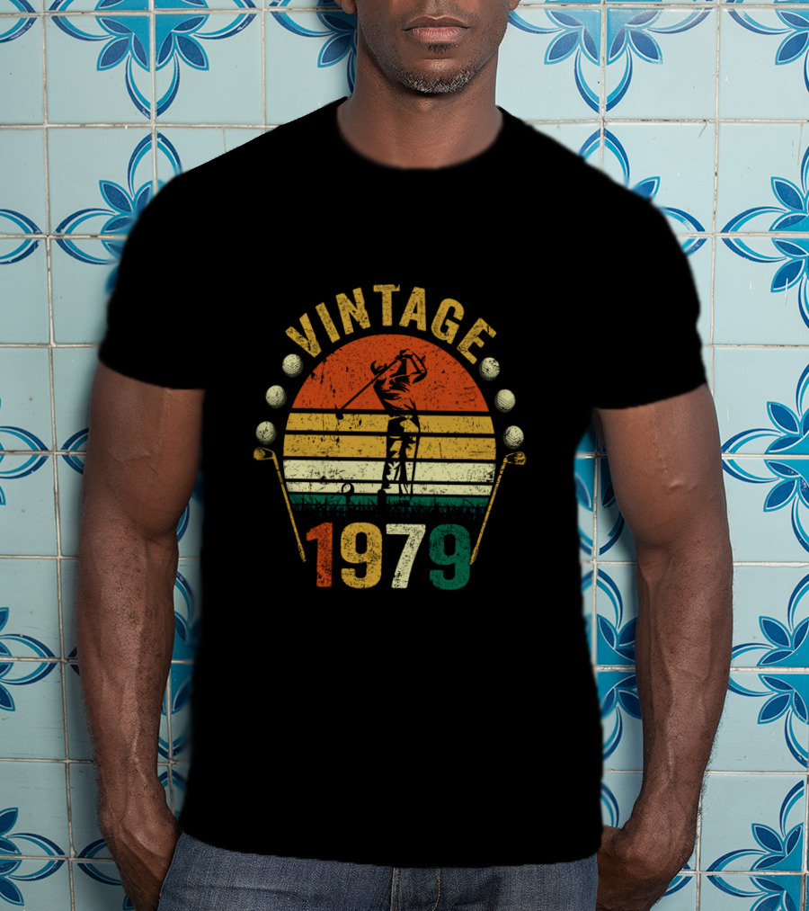 Vintage 1979 Golfer Golf Lover T-Shirt