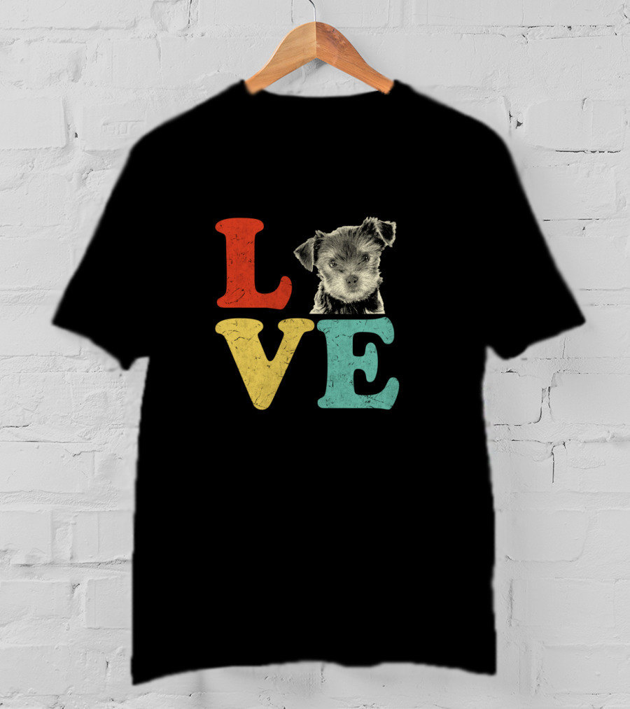 LOVE My Yorkshire Terrier Dog Lovers T-Shirt