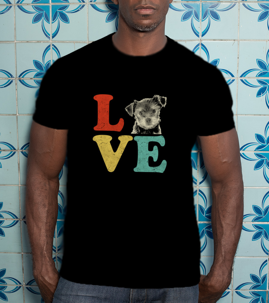 LOVE My Yorkshire Terrier Dog Lovers T-Shirt