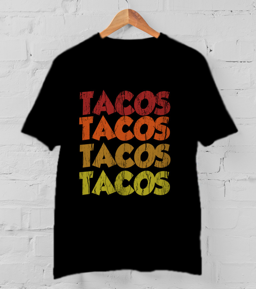 Tacos Retro Vintage Style T-Shirt