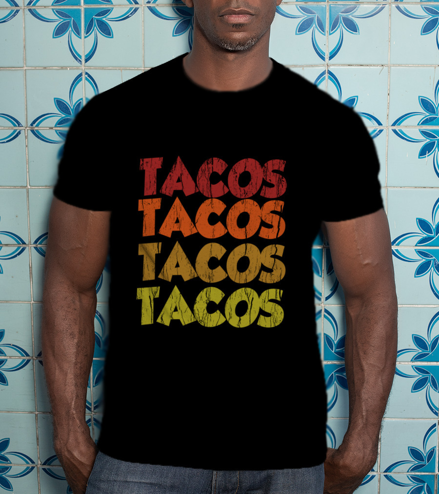 Tacos Retro Vintage Style T-Shirt