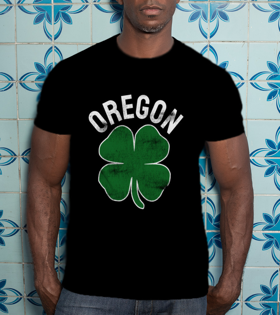 St. Patrick's Day Oregon Shamrock Irish Saint T-Shirt
