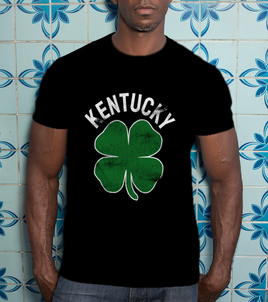 Kentucky Shamrock St. Patrick's Day Irish T-Shirt