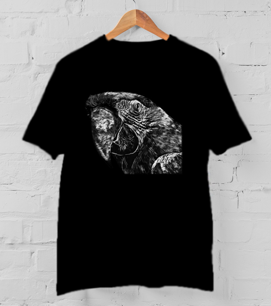 Macaw Ara Exotic Talking Parrot Wildlife Nature T-Shirt