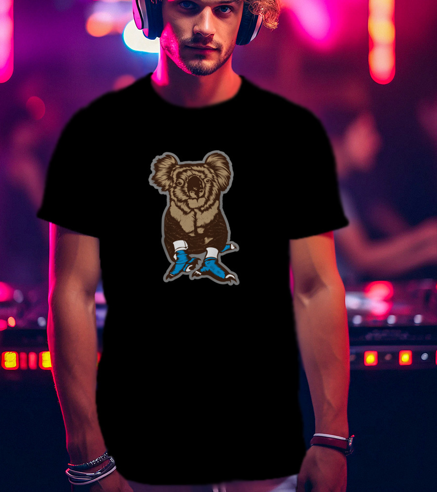 Protect Australian Wildlife Bandaged Koala Bear T-Shirt