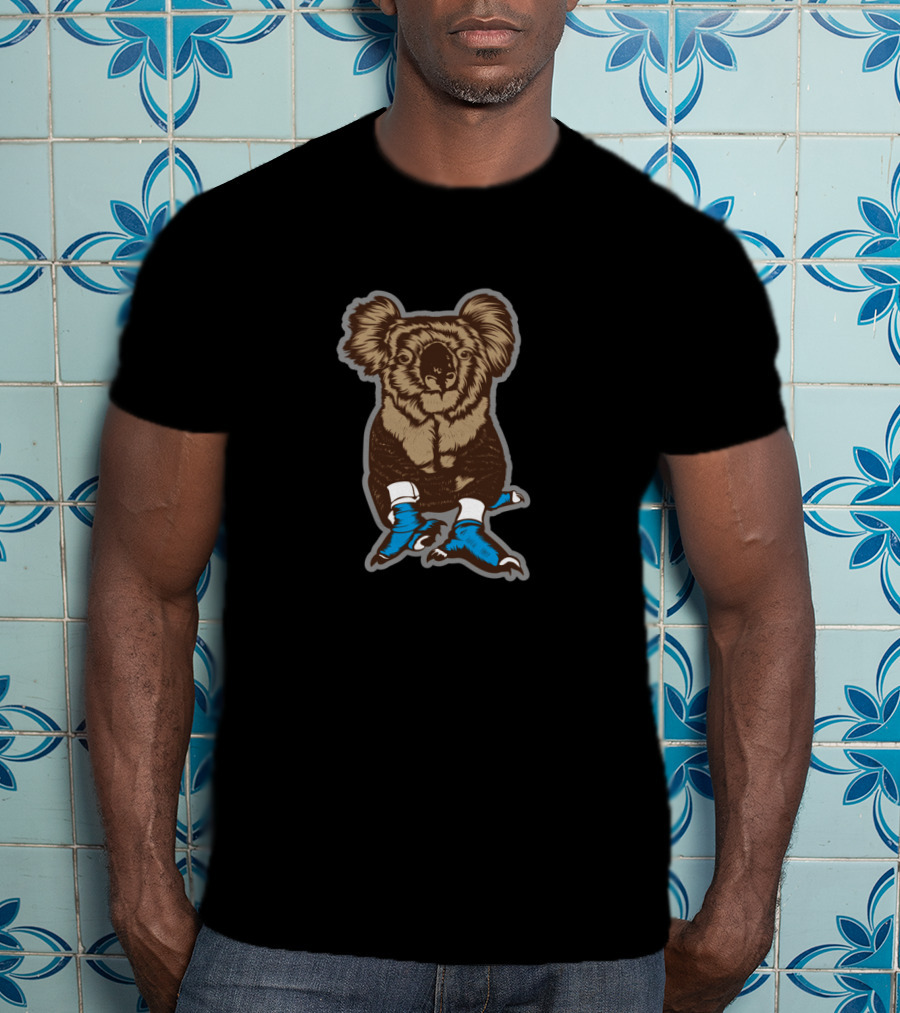 Protect Australian Wildlife Bandaged Koala Bear T-Shirt