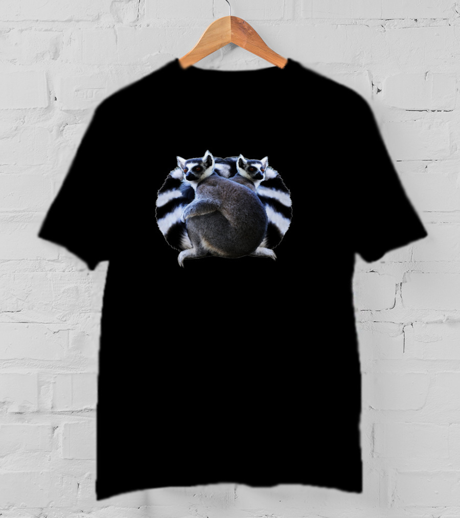 Save The Cute Lemurs Wildlife Conservation Awareness T-Shirt