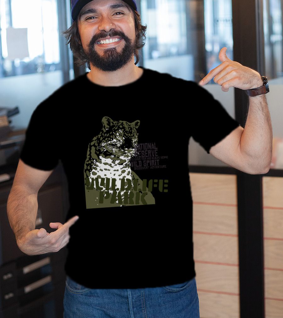 Wildlife Park National Reserve Wild Spirit Discover Adventure T-Shirt