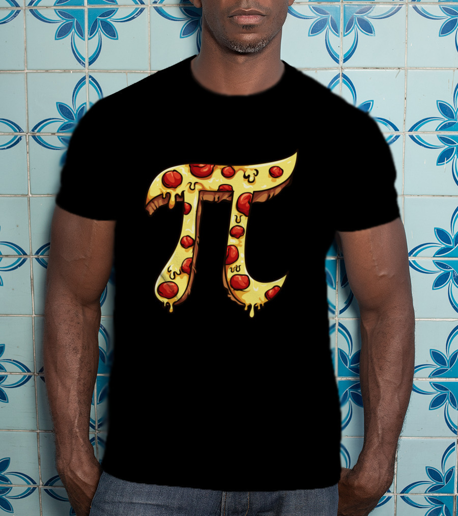 Pizza Pi Funny Math Geek Pi Day 3.14 T-Shirt