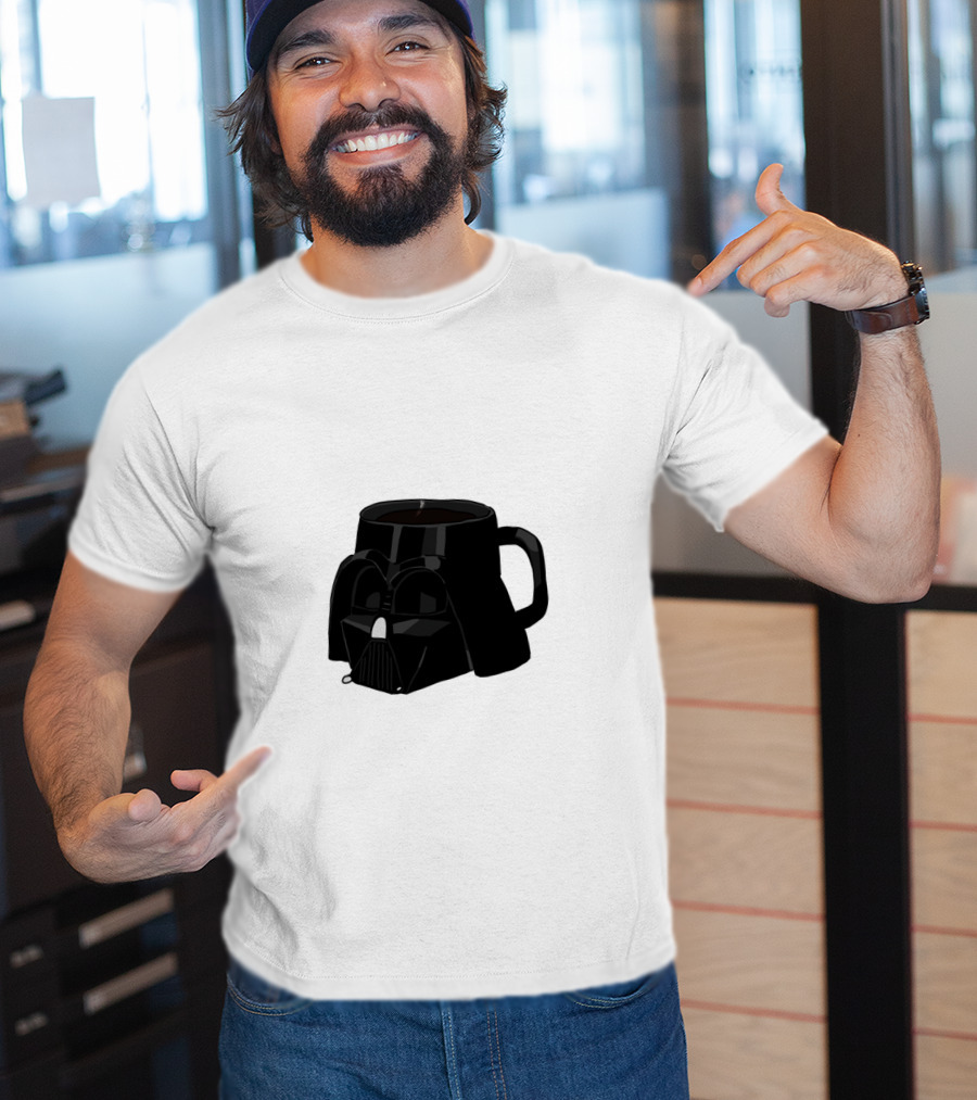 Darth Vader I Like My Coffee On The Dark Side T-Shirt