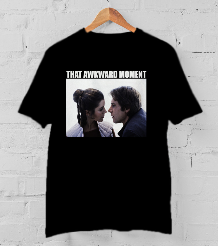 That Awkward Moment Han Solo Princess Leia T-Shirt