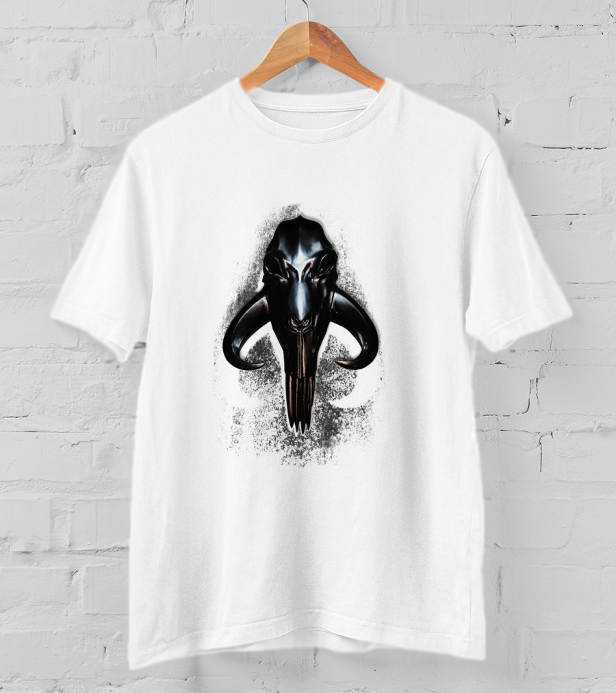 Mandalorian Armorer Mythosaur Metal T-Shirt